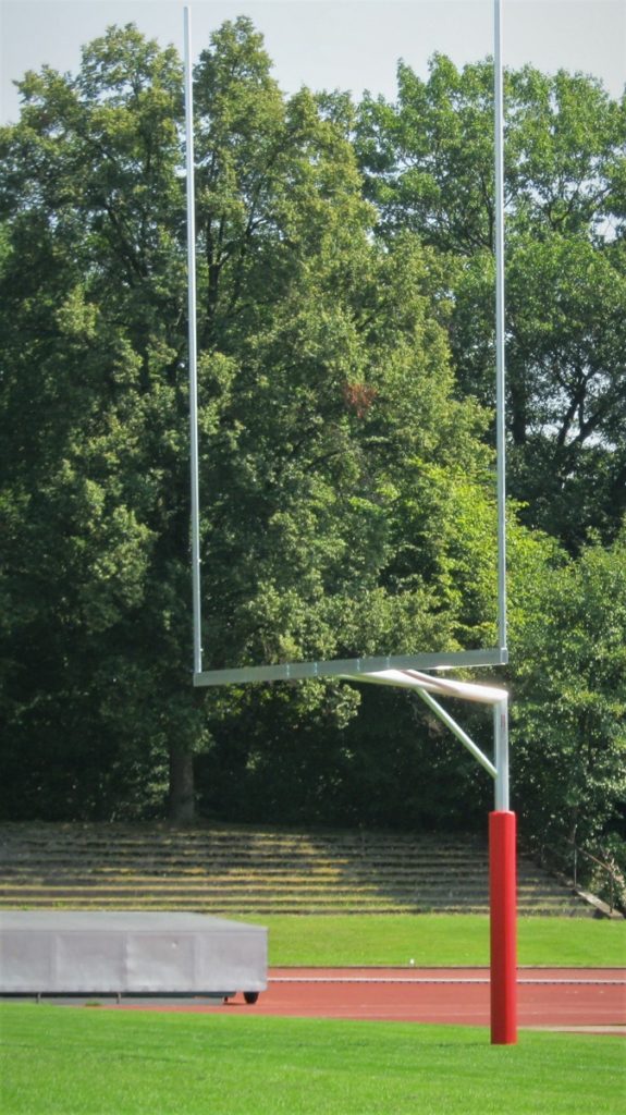 American Football Tor aus Aluminium