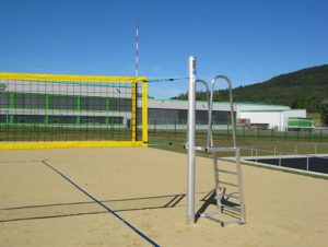 Volleyball - Anlage für Wettkampf von artec Sportgeräte