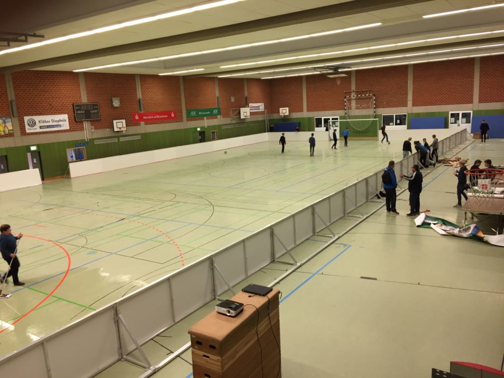 Mobile Soccer Court at the U13 Cup