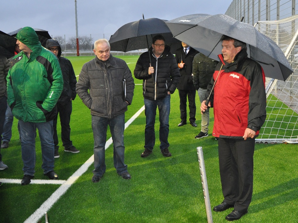 Kippsicherung für Fußballtore FLVW