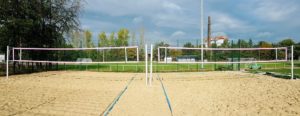 Beachvolleyballanlage auf Sportanlage